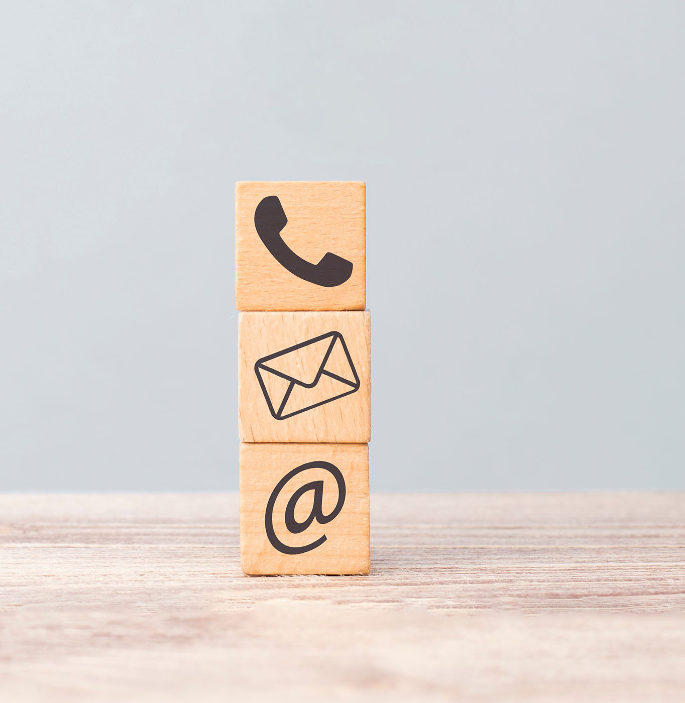 Telephone, email and online contact options for training enquiries